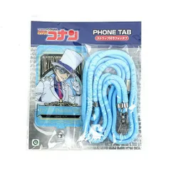 名探偵コナン 怪盗キッド ストラップ付きフォンタグ スマホ