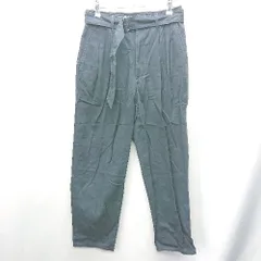 ◇ JOURNAL STANDARD relume コットン100％ ワイドパンツ サイズM ネイビー系 レディース E  【1408220038459】