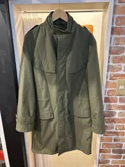 ベルギー軍 M88 モッズコート ミリタリージャケット メンズコート カーキ サイズ42-44 Lサイズ A-237