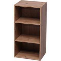 【人気商品】アイリスオーヤマ カラーボックス 収納ボックス 本棚 2段 可動棚 幅36.6×奥行29×高さ73.2cm ナチュラル モジュールボックス MDB-3K