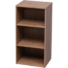 【人気商品】アイリスオーヤマ カラーボックス 収納ボックス 本棚 2段 可動棚 幅36.6×奥行29×高さ73.2cm ナチュラル モジュールボックス MDB-3K