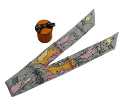 楽天市場】【新品】エルメス HERMES カレ90 千と一のウサギ