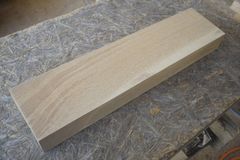アウトレット ナラ(楢)の一枚板 長さ約49cm 幅約12cm 厚さ約5.2cm DIY用 Z060