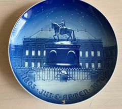 ロイヤルコペンハーゲン（B＆G）189クリスマス・ジュビリープレート 馬