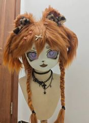 着ぐるみヘッド kigurumi NO.19 青緑 垂れ耳 ファースーツ 全頭 着ぐるみヘッド kigurumi NO.19 青緑 垂れ耳 ファースーツ 全頭