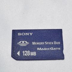 SONY Memory Stick Duo 128MB Memory Card - Tested and Formatted.Gabite