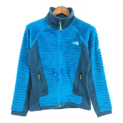 THE NORTH FACE ノースフェイス SUMMIT SERIES フリースジャケット アウトドア ブルー (レディース S) 中古 古着 S4492