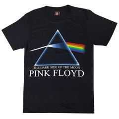 【土日も発送】PINK FLOYD DARK SIDE OF THE MOONＴシャツ ピンクフロイド 狂気 ロックＴシャツ バンドＴシャツ ブラック 半袖 RockYeah pf-01