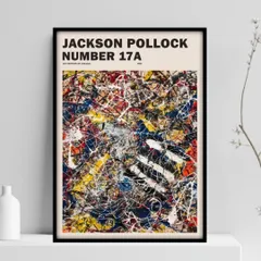 額装済/魔王（ジャクソン ポロック）【新品】Jackson Pollock Yahoo!オークション - 新品 額付アートポスター ジャクソン