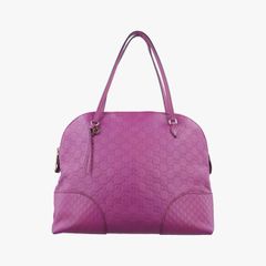 グッチGucciグッチシマ ブリーパープルレザー323673G018580474
