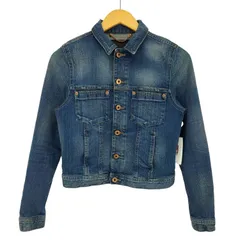 希少・未使用♪ディーゼル　デニムジャケット　レディース　ブラック　サイズS DIESEL（ディーゼル）の「レディース デニム スリム トラッカー