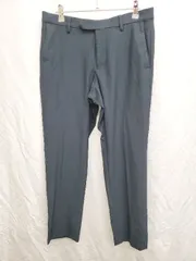 ◇ ⊂ WORK TRIP OUTFITS GREEN LABEL RELAXING スリム スラックス サイズM ネイビー メンズ P  【1409090031793】
