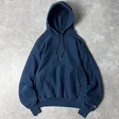 00s Champion 無地 プレミアム リバースウィーブ スウェット フード パーカー S 目無し / 00年代 オールド チャンピオン トレーナー