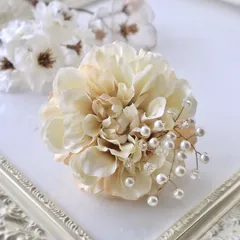 2024new✴︎コサージュ　結婚式、七五三、成人式、入園式、入学式◆セレモニーコサージュ、ヘアクリップ、パール　コサージュ、ダリア　コサージュ、花　コサージュ、パール　ブローチ、母親の帯飾りや髪飾り