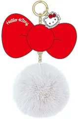【新品】キーホルダー ハローキティ リボンファーチャーム  「サンリオキャラクターズ」