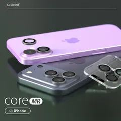 国内正規品 araree iPhone17/Air/17Pro/17ProMax 9H ハードコーティング CORE CAMERA MR アルミメタルフレーム カメラレンズ AR28005i17 AR28006i17A