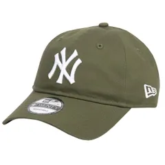 ニューエラ キャップ ミニロゴ NewEra ニューヨーク・ヤンキース 9TWENTY MLB LA NY メジャーリーグ メンズ レディース 帽子 定番 カーキグリーン