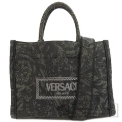 【美品】ジャンニヴェルサーチ　ハンドバッグ　ガンチーニ　ゴールド　フォーマル高級 2025年最新】VERSACE レディース ハンドバッグの人気アイテム