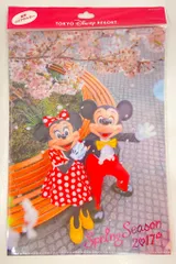 東京ディズニーリゾート クリアホルダー Spring Season 2017 ミッキー&ミニー(実写) 2017