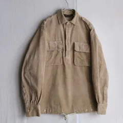 80s 90s CHAPS コーデュロイ プルオーバー シャツ / M コットン ベージュ ドローコード Ralph Lauren USA ビンテージ T4-11032-8382