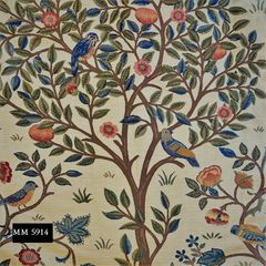 1柄単位切売 ウィリアム・モリス カーテン生地 ケルムスコットツリーKelmscott Tree 川島織物 生地巾140cm x0.7m