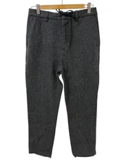 TN1 relume レリューム　ウール　イージーパンツ　チャコールグレー　レディース　サイズM