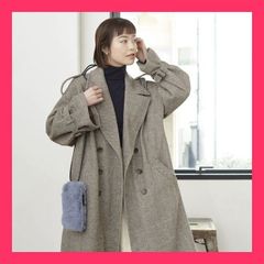 ヘリンボーンチェスターコート cohina 山本舞香さん着用 - メルカリ
