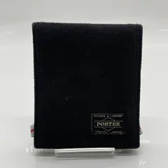 【美品】PORTER ポーター 手帳カバー ブラック【管:5P@】 中古・古着通販】PORTER (ポーター) システム手帳カバー