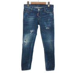 良好 Dsquared2 ディースクエアード デニムパンツ パンツ サイズ:40  ブルー  レディース 　241005005105