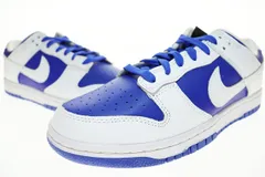 ナイキ NIKE DUNK LOW RETRO RACER BLUE AND WHITE 26.5cm DD1391-401 ダンク ロー レトロ レーサー ブルー アンド ホワイト 【ブランド古着ベクトル】【中古】▲■250212