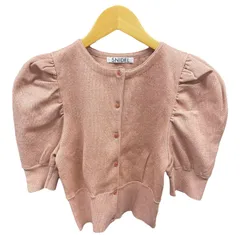 SNIDEL (スナイデル) パフスリーブカーディガン SWNT191023 F オレンジ レディース/025