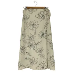 ビューティーアンドユースユナイテッドアローズ BEAUTY ＆ YOUTH UNITED ARROWS モノトーンプリントラップスカート レディース JPN：M 