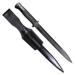 WW1帝政ドイツ軍ブッチャーバヨネット用革鞘 / モーゼル Gew98 銃剣鞘