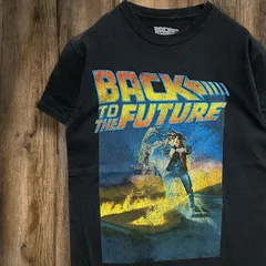 【雰囲気抜群、ムービーTシャツ】バックトゥザフューチャー古着　映画車SF超人気 古着 BACK TO THE FUTURE バックトゥザフューチャー 映画