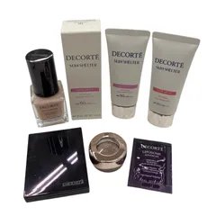 186001　DECORT<!-利用不可文字-!> コスメデコルテ 下地 トーンアップCC コンシーラーパレット アイグロウ 6点まとめ売り★美容液サンプル付き★