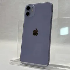 【美品】iPhone11/パープル/128GB/バッテリー79%/MWM52J/A/箱/付属品あり/No.1326