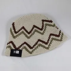 【ニューエラ正規品】ニューエラ New Era® NEW ERA® 帽子  クロシェ ニットバケット ストーン/ウォルナット/ベージュ(商品番号：14667695)