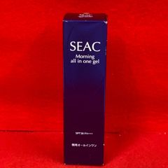 シーク　SEAC朝用オールインワン　朝用美容ゲルクリーム　SPF38/PA+++　50g　　i