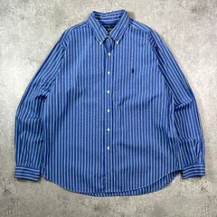 Ralph Lauren ラルフローレン CLASSIC FIT ストライプシャツ メンズXL 