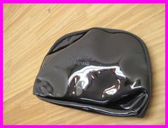 【在庫処分大セール】F-43-4 シャネル化粧ポーチ CHANEL 黒 コスメポーチ 未使用品