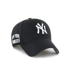 【新品・未使用】'47 6PANEL CAP (Yankees MVP) BLACK / WHITE フォーティーセブン 6パネルキャップ (ヤンキース エムブイピー) ブラック / ホワイト