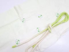 【京松】リサイクル着物 和装小物 帯締め帯揚げセット 丸組 絞り 花文 帯締 帯揚 kyo7w06-493
