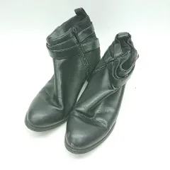 ◇ Θ Oriental Traffic オリエンタルトラフィック 側面ファスナー ブーツ サイズ23.5 ブラック レディース E  【1410290028681】