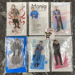 08. Snow Man 目黒 蓮 アクリルスタンド 6点セット ※開封 未開封混合