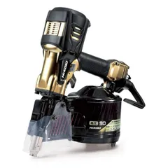 日立　高圧ロール釘打ち機　　NV90H中古品 SALE，格安 日立 高圧釘打ち機 NV90H 中古品 紫