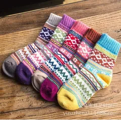 5足セットレディース裏起毛ソックス靴下ルームソックス女性用靴下暖かい