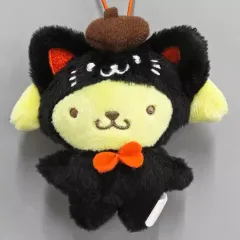 【中古】キーホルダー ポムポムプリン どうぶつ着ぐるみマスコットシリーズ～黒猫編～ 「サンリオキャラクターズ」