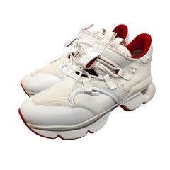 Christian Louboutin クリスチャンルブタン RED RUNNER レッドランナー スニーカー 42.5 ホワイト/レッド