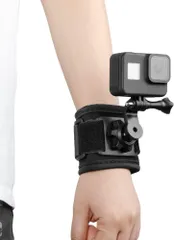 新品 【Taisioner】360°回転リストストラップマウント 腕マウント GoPro Hero 12/11/10/9/8/7/6/5 Black、DJIシリーズ、Insta360シリーズなどのアクションカメラに対応可能