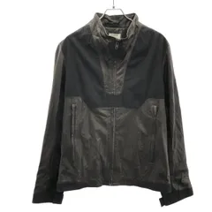 HELMUT LANG ヘルムート ラング 切替レザージャケット  ブラック Lのサムネイル